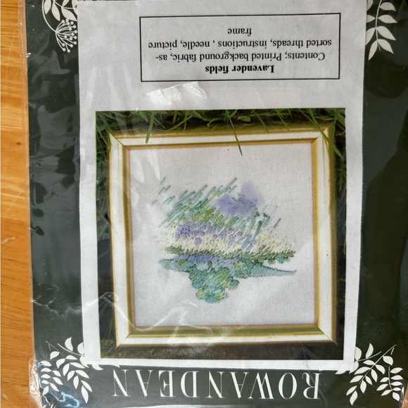 Rowandean Cross Stitch Pattern Frame New - Picture 4 of 6